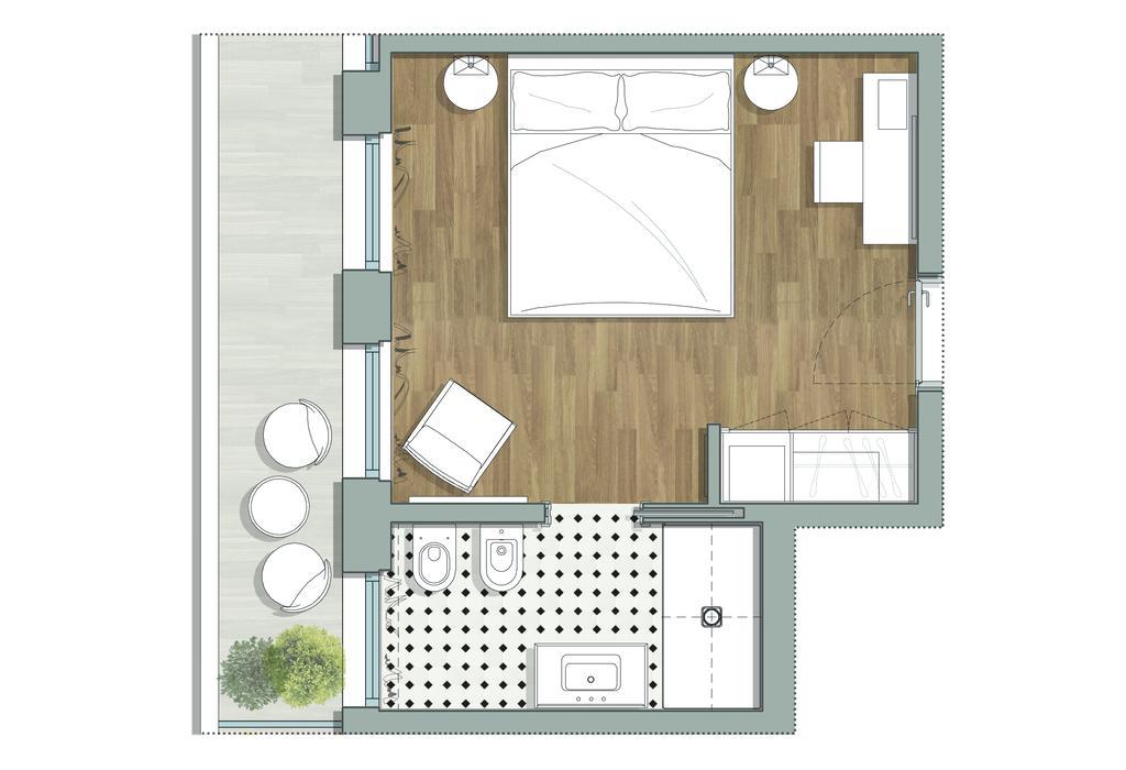 Large Double Room Balcony City View,404070912:JPEG
